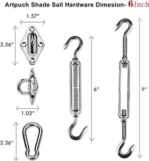 No. 4 - Artpuch Shade Sail Hardware - 2