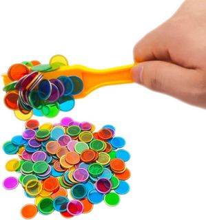 No. 3 - Rainbow Magnetic Bingo Chips - 4