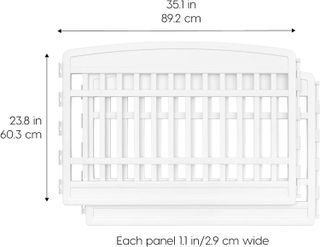 No. 6 - IRIS USA 24'' 2 Panel Exercise Pet Playpen Add-On - 5