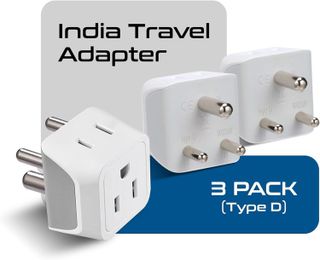 No. 2 - Ceptics US to India Plug Adapter - 2