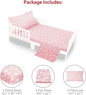No. 6 - Moonsea Toddler Bed Sheets - 5