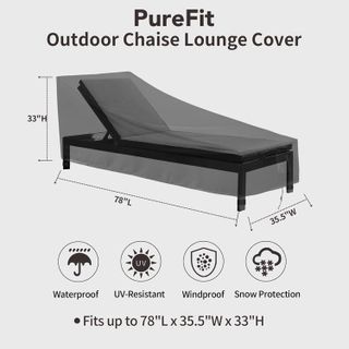 No. 8 - PureFit Outdoor Chaise Lounge Cover - 2