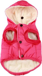 No. 3 - Vecomfy Fleece Lining Extra Warm Dog Hoodie in Winter - 1