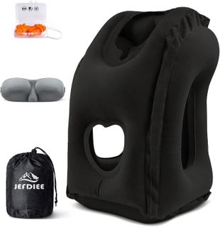 No. 10 - JefDiee Inflatable Travel Pillow - 1