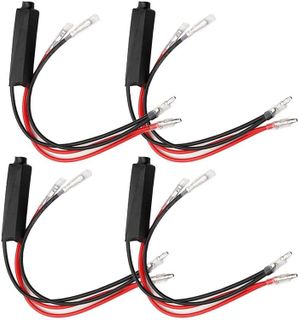 No. 9 - ESUPPORT 4 x Universal 12V Motorcycle Turn Signal LED Load Resistor Flash Blinker Fix Error - 1