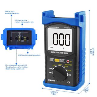 No. 5 - AOPUTTRIVER Insulation Resistance Meter - 3