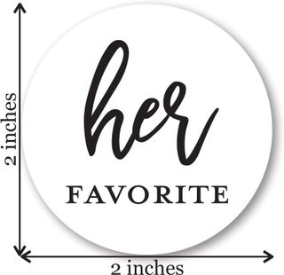 No. 10 - His Her Favorite Stickers - 2