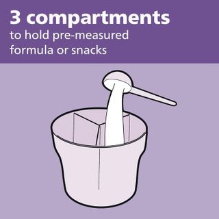 No. 8 - Philips Avent SCF135/18 Powder Formula Dispenser & Snack Cup - 3