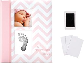 No. 2 - Pearhead First 5 Years Chevron Baby Memory Book - 1