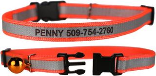 No. 4 - GoTags Personalized Safety Reflective Cat Collar - 4