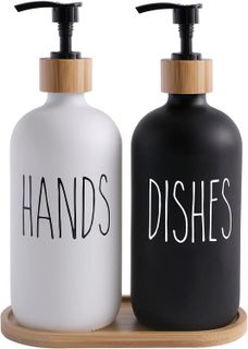 No. 9 - MOMEEMO Glass Soap Dispenser Set - 1