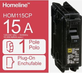 No. 5 - Schneider Electric Homeline 15 Amp Circuit Breaker - 2