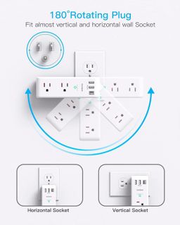 No. 3 - Surge Protector Outlet Extender - 2