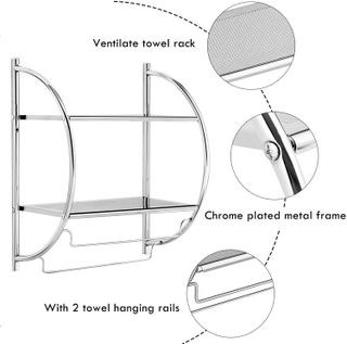 No. 10 - Tangkula Bathroom Shelf - 5