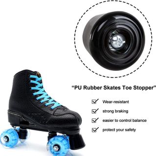 No. 7 - VNAKER PU Rubber Roller Skate Toe Stoppers - 5