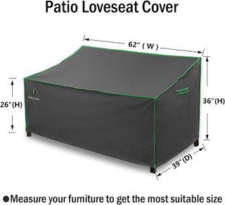 No. 9 - F&J Outdoors Patio Loveseat Cover - 4