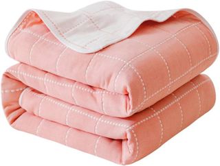 No. 10 - Joyreap 6 Layers of 100% Muslin Cotton Summer Blanket - 1