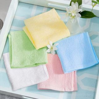 No. 1 - Yoofoss Luxury Bamboo Washcloths Set - 2