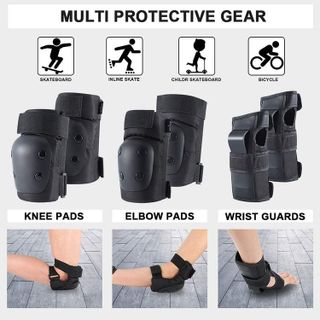 No. 9 - Banzk Adult Knee Pads Elbow Pads Wrist Guards - 3
