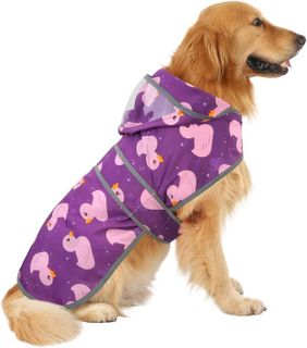 No. 6 - HDE Dog Raincoat - 2