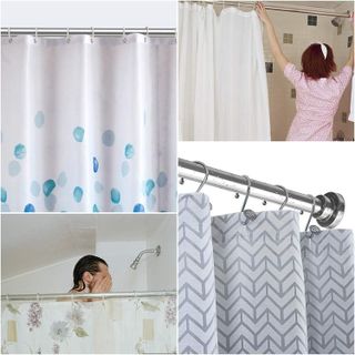 No. 2 - TEECK Shower Curtain Rod - 4