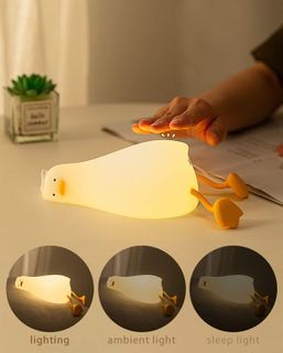 No. 7 - HAPPYBAG LED Lying Flat Duck Night Light - 2