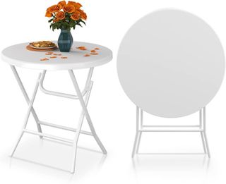 No. 3 - YITAHOME 32 Inch Round Folding Table - 1