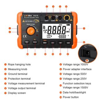 No. 2 - LEAGY VAD78 Insulation Resistance Meter - 2