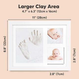 No. 6 - KeaBabies Baby Keepsake Frame - 4