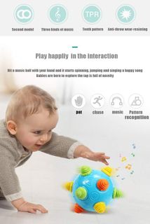 No. 7 - YMDLY Toys Toddlers Baby Music Shake Dancing Ball Toy - 2