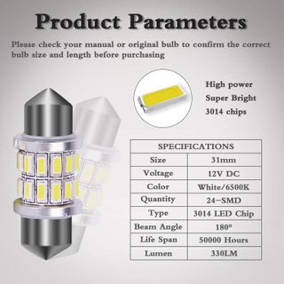 No. 7 - LEDKINGDOMUS Under Hood Light Bulbs - 2