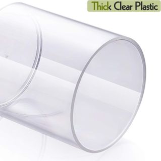 No. 1 - AOZITA Clear Plastic Bathroom Holders & Dispensers - 4