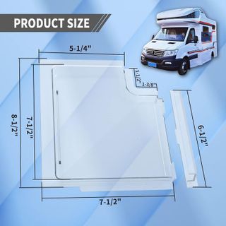 No. 9 - Vsttar 4701-00 RV Screen Door Slide and 4700-00 Stopper - 4