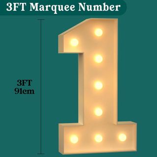 No. 7 - 3FT Marquee Numbers - 5