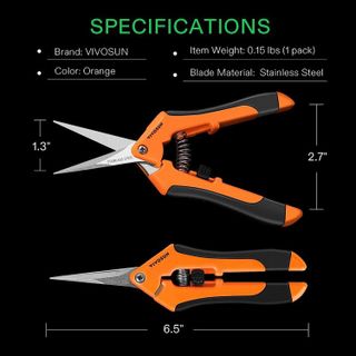 No. 5 - VIVOSUN Gardening Scissors Hand Pruner Pruning Shear - 4