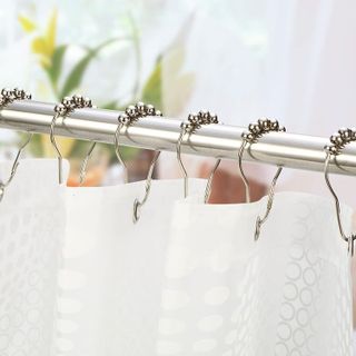 No. 1 - Amazer Shower Curtain Hooks - 2