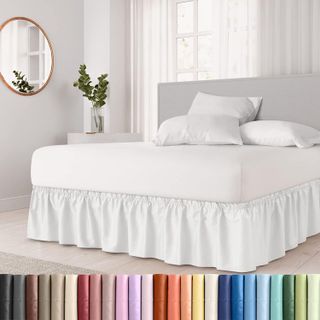 No. 5 - CGK Unlimited Wrap Around Dust Ruffle Bed Skirt - 1