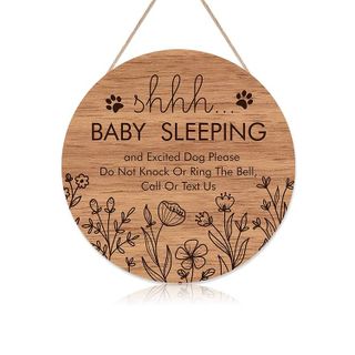 No. 2 - TOARTi Baby Nursery Door Sign - 1