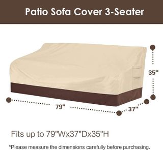 No. 4 - Vailge Heavy Duty Patio Sofa Cover - 2