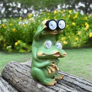 No. 5 - Juliahestia Garden Decor Frog Outdoor Statue - 4