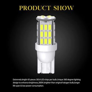 No. 3 - AOICANKI T10 921 194 42-SMD LED Bulbs - 2