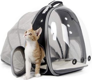 No. 5 - Back Expandable Cat Backpack Carrier - 1