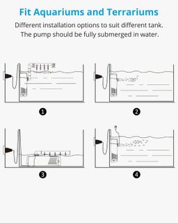 No. 8 - NICREW Aquarium Internal Filter - 5