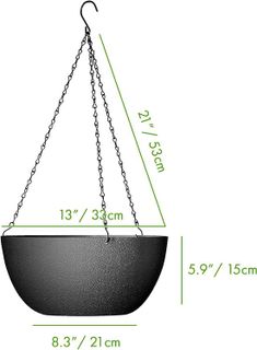 No. 5 - WOUSIWER Hanging Planters - 2