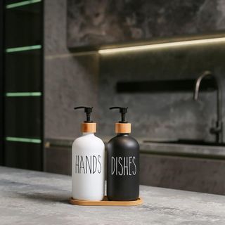 No. 9 - MOMEEMO Glass Soap Dispenser Set - 3