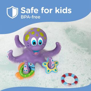 No. 6 - Nuby Octopus Hoopla Bath Toy - 4