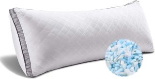 No. 4 - WhatsBedding Memory Foam Body Pillow - 1