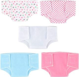 No. 9 - SOTOGO 10 Pieces Doll Diapers - 5