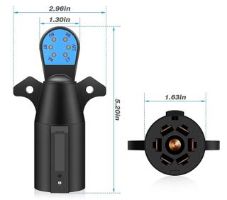 No. 3 - NEW SUN 7 Way Trailer Plug Tester - 5