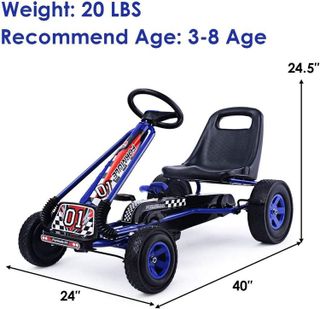 No. 5 - Costzon Kids' Pedal Vehicle - 4